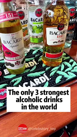 The only 3 strongest alcoholic drinks in the world#foryou #foryoupage #usa #us #facts #world #tiktok #drink 