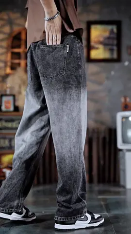 Quần baggy nam trơn màu đen xám ống rộng bắp #quanjeannam #quanjean #yfp #viralvideo #quanongrong #xuhuong2024 