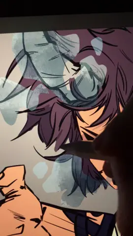 working on a fight scene for my web comic #fyp #oc #art #digitalart #webcomic #procreate 