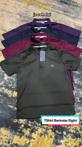 Tshirt berkolar elgini ni memang best pakai, kain microfiber sejuk je #tshirt #tshirtberkolar #tshirtmicrofiber #elgini 