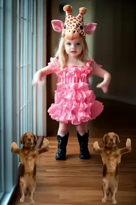 Adorable Giraffe Girl Dancing to Baby Shark   #BabyDance #CuteGirl #GiraffeCostume #BabySharkDance #FashionForKids #KidsDance #ToddlerFashion #귀여운아기 #아기춤 #베이비쉐이크 #Cute #Viral #FYP #BabyStyle