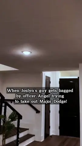 When Joslyn’s guy gets bagged by officer Angel trying to take out Major Dodge! #teamwork #kountry #kountrywayne #kountrywaynecomedy 