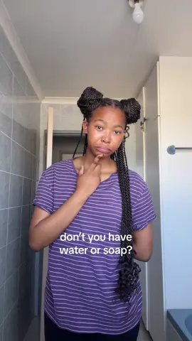water and soap is ENOUGH😭 i aint judging im tryna save yall😔 (and i put you on to good brands here👀)