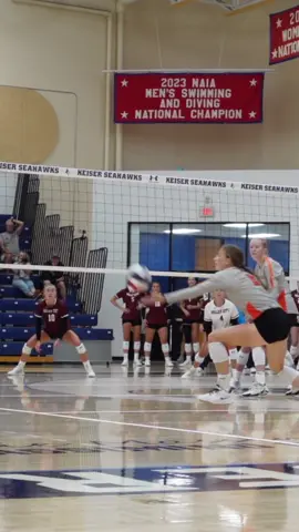Not Today! 🛑🔥 Indiana Tech Shuts Down the Celebration with Insane Defense and a Game-Changing Block! 💪 #Volleyball #NAIA #Vball #IndianaTech #WomensVolleyball #Haikyuu #FYP #ESPN @griveracoqui @ESPN @Barstool Sports #VolleyballWorld @SportsCenter NEXT 