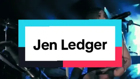 Jen Ledger 🥁🤘🏼🔥 Skillet - The Resistance 🎶 #fyp #foryoupage #skillet #jenledger 