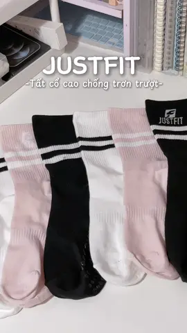 Tất chống được cả trơn trượt luon á#unboxing #justfit#xh #viral #linhkhanhz 