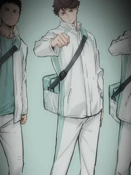 Iwa-chan ~~ #oikawa #iwaizumi #haikyuu 