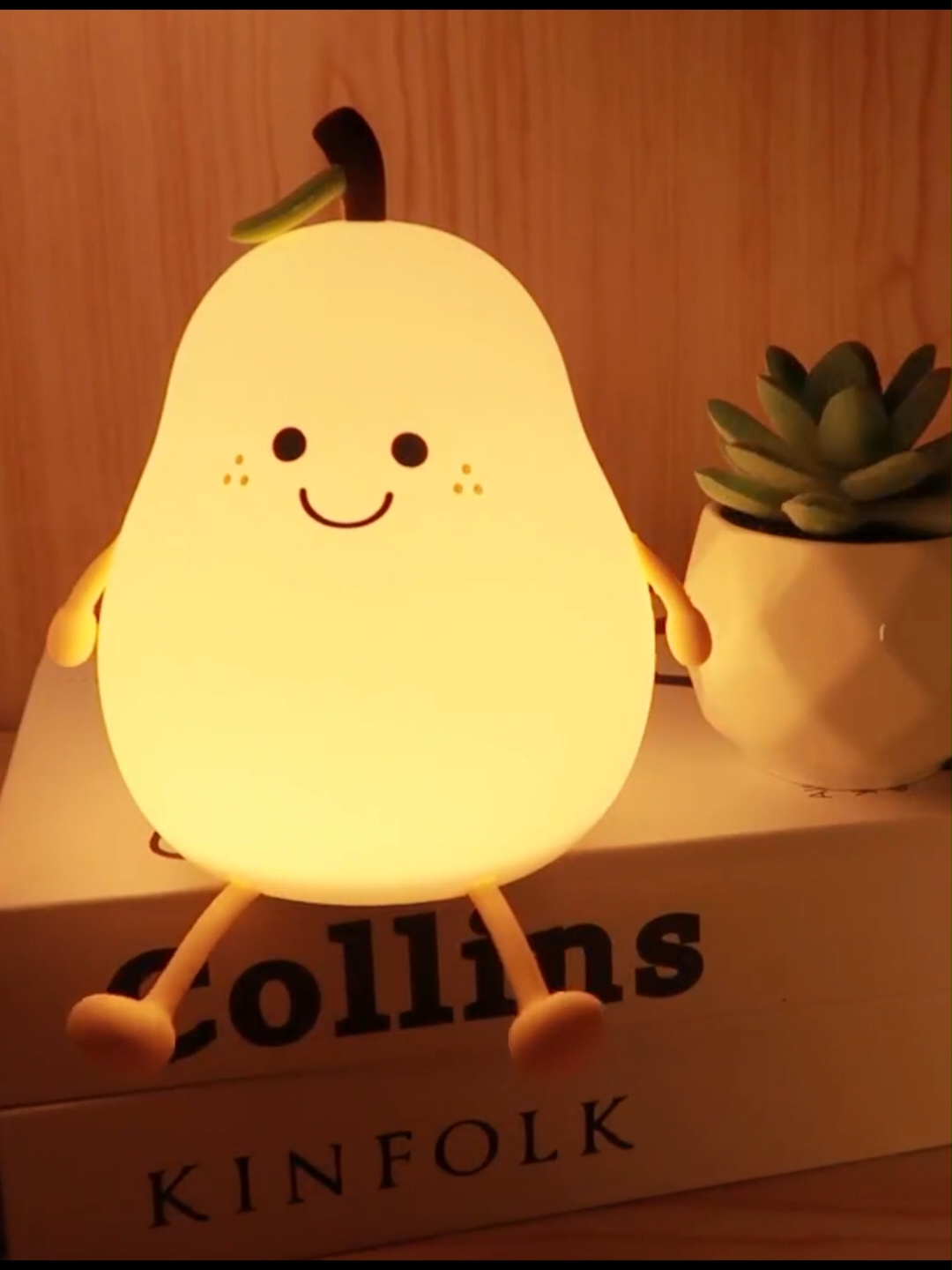 🌙✨ Transform your child's bedtime routine with our adorable Pear Shaped Silicone Nightlight! This cute little lamp not only adds a splash of color to their room with 7 soothing dimmable options, but it's also USB rechargeable for hassle-free nights! 💡💖 Say goodbye to scary dark corners and hello to dreamy nights filled with gentle lights! Perfect for reading bedtime stories or just adding a cozy vibe! 🌈🌟 Grab yours now and let the sweet dreams begin! 💤✨ #NightLight #kidsroom #BedtimeMagic #SiliconeLamp #usbchargingports #CuteDecor #DreamyNights #ParentingHacks #SleepTight #CozyVibes