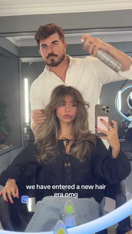 BYEEEEE idk what summoned me!!! omg what do you guys think  #sabrinacarpenterbangs #wispybangs #dominicanblowouts #dominicanhairsalon #dominicanhairstylist 