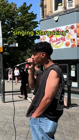 Someone asked me to sing this song 🙏🏽 #fyp #foryou #singing #singer #busking #busker #public #reaction #stargazing 