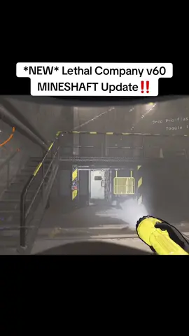 NEW LETHAL COMPANY V60 UPDATE features a new Mineshaft interior! Every moon has the chance to have this interior, except for Liquidation and March. Vow has the highest chance of having the Mineshaft interior (99%)! The new v60 update also features a new Maneater mob 😳 #lethalcompany #lethalcompanygame #lethalcompanyfunny #lethalcompanyupdate #gaming #videogames #horror #horrorgame #foryou #fyp 