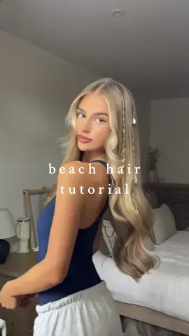 Beach hairstyle tutorial ✨🐚🤎 wearing @Cliphair Extensions DC- JAI12 #wearecliphair #haietutorial #summerhair #hairinspo #hairideas