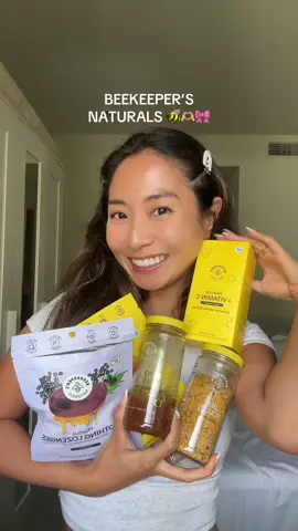 Use code “MISAKI20” on Beekeeper’s Naturals or use tiktok shop link! 🫶🏼 @Beekeeper’s Naturals #beekeepersnatural #beepropolis #beepollen #beepollenbenefits #healthyliving #immuneboost 