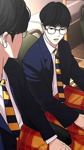 mode sekolah vs mode bos🥵 - - - #lookism #lookismwebtoon #yoojin #fyp #xyzbca #creatormanhwa2d 