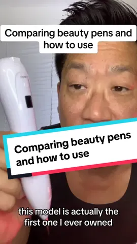 Here I’m comparing two popular beaury pens showinf you how to use it and where to get replacement needles #beauty #skincare #BeautyTok #skin #cosmetics 