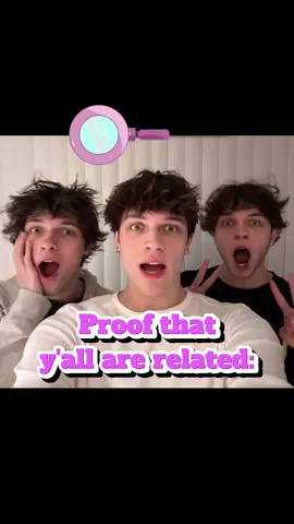 being in sync ❣️ Matt gave me the perfect intro for this 🙌 #related #proof #sturniolos #unison #sync #sametime #sturniolotriplets 