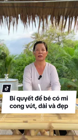 Bí quyết để bé sinh ra có lông mi đẹp, cong, dài vạn người mê có thể các mẹ chưa biết cách làm, nay bà Út chỉ cho nha. Mẹo dân gian để bé có mi cong, dài, đẹp #bautoi #tiembaut #meonuoibe #meohay #meodangian #longmidai 