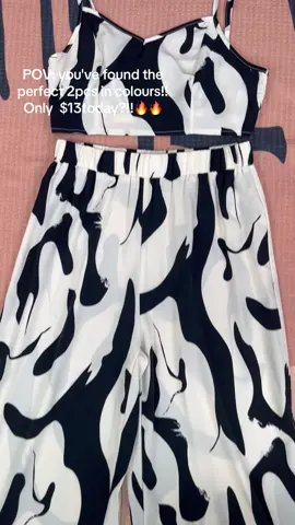 🤩for the f**king😍 price you need to try don't ask me why#2pcs #sleeveless #top#croptop #camitop #legpants #fashion #OOTD #fyp #tiktokmakemebuyit #TikTokShop #spotlightfinds #tiktokshopbacktoschool #womenwear #summersale #yozy #partywear 