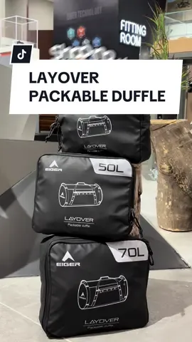 Made from heavy-duty and durable fabric, Layover Packable Duffle is a good companion for your traveling!✈️ It can be folded into a compact size, so it is space-saving, and the packing cover can be used as an additional organizer or packing cube. Get yours now! #EIGERAdventure #EIGERMalaysia #racuntiktok #travelbag #compactbag #foldablebag #dufflebags #tiktokmalaysia 