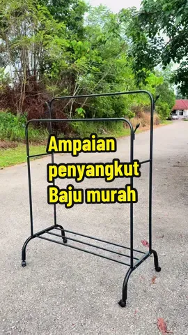 Rak Besi Penyangkut Baju Beroda Pakaian Ampaian Baju Penyidai #ampaianbajumurah #ampaianbajujimatruang  #ampaianbaju  #jemuranbaju 