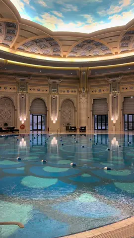 Stunning #pool #oasis at The #RitzCarlton, #Riyadh. ♥️ #saudiarabia🇸🇦  #yacht #yachting #hotel #Travel #Billionaire #luxury #Lifestyle #fy #fypシ゚viral #viral #luxury #luxurylife #PACTA #millionaire 
