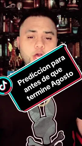 Prediccion para antes de que termine Agosto 