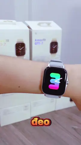 Chắc chắn AE sẽ lưu tâm con Đồng hồ loanh quanh 1 Củ này ! #khoikhoi #AmazfitGTS2 #xiaomi  