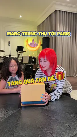 Mang trung thu tới Paris 🌙🌙🌙 Nhà Rêmi có quà tặng các bác đây ạ 🎁🥰#Linhremy 