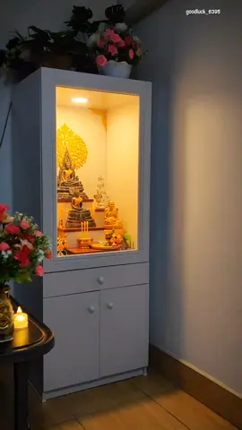 ตู้พระมินิมอล #หิ้งบูชา #โรงหล่อพระประทานโชควัตถุมงคล #หิ้งพระในบ้าน #หิ้งพระมินิมอล 
