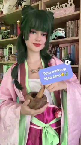 Makeup Tutorial Mao Mao🐱🍃 #cosplay #cosplayer #maomao #maomaocosplay #maomaoxjinshi #mao #apothecarydiaries #apothecarydiariescosplay #theapothecarydiaries #theapothecarydiariescosplay #apothecary 
