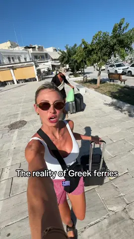 I think at this point we’ve all seen videos about Greek ferries. We took one from Milos to Crete and this was our experience #relatable #Vlog #dayinmylife #greece #eurotrip #eurosummer 