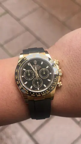 The best watch for classic and also a sporty look. The Rolex Daytona Yellowgold with Oysterflex-Bracelet 🙌🏼🤩 #lux4watches  • • #rolex #watches #luxurywatches #watch #wristwatch #jewelry #juwelier #luxury #luxurylifestyle #hamburg #germany #wristgame #watchfreak #watchseller #Lifestyle #watchoftheday #watchlover #rolexwatches  #fyp #business #finance #viral #watchesofinstagram 
