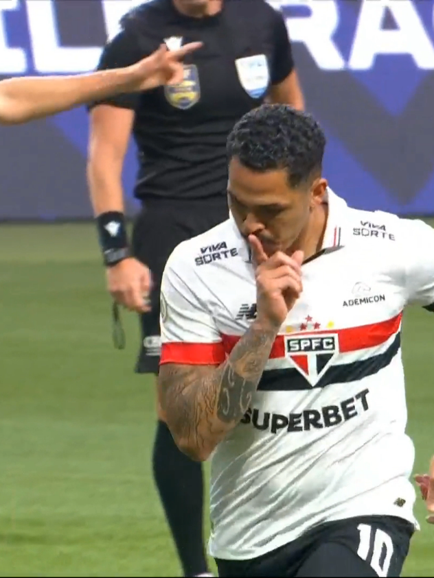 GOL LUCIANO - Palmeiras 1 x 1 São Paulo - 23º rodada do Brasileirão #fy #footballvideo #brasileirao2024 #sãopaulofc