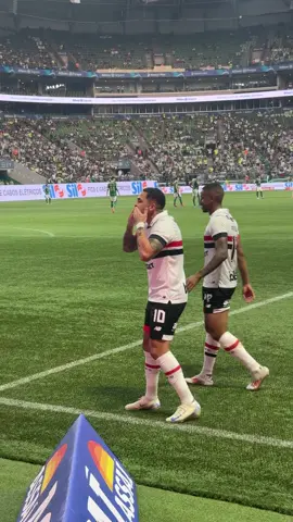 É LUCIANO!!!! É o empate do Tricolor no Allianz Parque! #gol #saopaulo #brasileirao #choquerei 