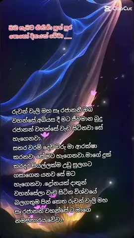 ආදරනීය විශ්ව ශක්තියට අනේක වාරයක් ස්තුතියි ස්තුතියි ස්තුතියි 🙏🙏🙏