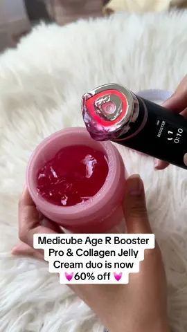 Make sure y’all get it before it runs out! I’ve never seen a drop this low, I’m pretty sure that it is just a TikTok shop deal since they’re new to TikTok shop! Ever since by this, they will never have to pay for a professional facial again. I am obsessed with the medical brand and all of their products so what it’s done for my skin.  #medicube #medicubeboosterpro #boosterpro #agerboosterpro #collagenjellycream #medicubecollagenjellycream #medicubesale #koreanskincare #glassskin #rushready #selfcarefinds 