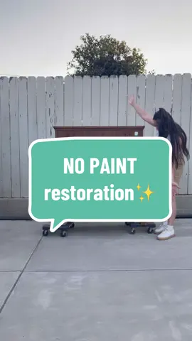 Would uou have restored it or just painted it??✨ #fy #furnitureflipper #trashtocash #dressermakeover 