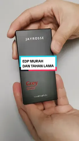 EDP JAYROSSE GREY 30ML SEBOTOL TAHAN LAMA ✅ BAU X PEKAT SANGAT✅ SESUAI LELAKI & WANITA ✅ #edp #eaudeparfum #jayrosse #jayrossegrey #viralperfume #perfume #parfum #formen #forwomen #viral #recommended 