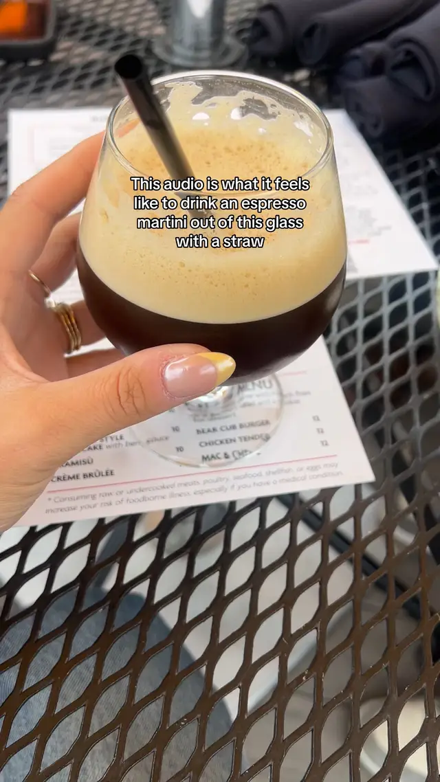 It did slap tho #espressomartini #glass #martini #pleasepleaseplease 