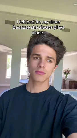 Just being a good older brother❤️