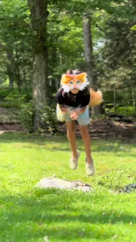 awesome small jump 😼🦌 [ #4mberkat #quadrobics #therian #alterhuman #fakebody #quads ]