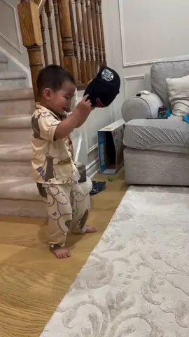 CHILL ❤️Best dance moves of all time for this 2+ year old wonder boy He picked the song, put his hat and dance like he knows the dance move! He