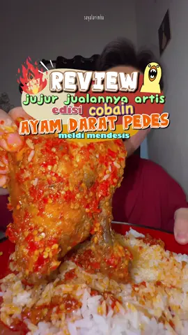 gak cuma ikan aja loh di ikanlautpedasnya kak meldi. ini ayam darat mendesisnya juga, YA AMPUN AMPUN BANGET RASANYA. 10/10 😭💋 RASANYA NENDANG! #FoodTok #foodfestontiktok #ttpetualangpro #ttlslevelup #reviewfood #kulinerindonesia #ayamdaratmendesis #ikanlautpedes #ikanlautpedesrosameldianti 