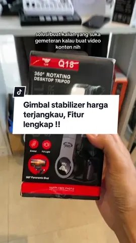 Gimbal stabilizer harga terjangkau, Fitur lengkap !! #gimbalstabilizer #gimbalstabilizermurah #gimbalstabilizerhp #stabilizerphone 