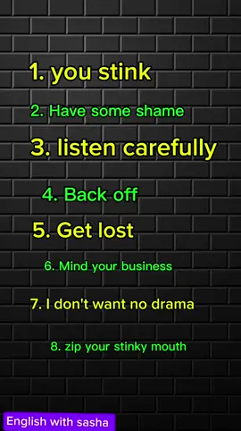 English with sasha #somalitiktok #fyp #LearnOnTikTok #englishtosomali #slang #viralvideo 