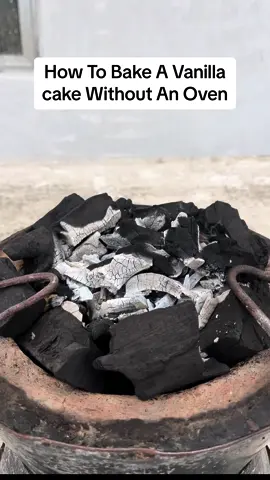 Learn how to make a cake using  charcoal pot in just a few easy steps! #NoOvenNoProblem #CharcoalPotBaking #CakeWithoutOven #BakingHack #DIYBaking #HomemadeCake #CharcoalCooking #NoBakeOvenNeeded #BakingTutorial #Baking #StepByStepBaking 