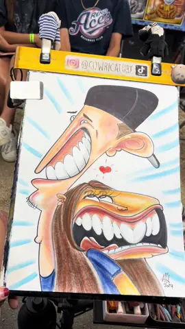 Looks like so much them! 😂😂😂#cowricature #caricatura #laugheristhebestmedicine #funny #lookslike #dang 