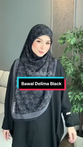 Tutorial tudung bawal tapi nak pakai gaya shawl. Pakai 2 jarum je. Nak pakai gaya shawl tapi risau tudung tak cukup labuh? Jangan risau sebab ukuran tudung kita memang cukup labuh untuk korang nak pakai pelbagai gaya. Ni Kak Ikeen belanja satu tutorial shawl. Save tau! Kod Black ni pantang letak mesti dia yang habis dulu. Kalau korang belum grab pastikan check out cepat ye.  #fabulusck #delimaxfabulusck #tutorialshawl #tutorialtudung #tutorialhijab #chiffonvoile #fyp #fypシ #bawalbidang50 #bawalbidang55 