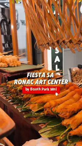 Fiesta sa Ronac Art Center!  Salamat @secretfreshapparel for having us! #boothparkmnl #snackbar #pinoystylesnackbar #artgallery #eventtiktok #picapica #philippines #Foodie #whattoeat #picapicastation #foodcart #highlights 