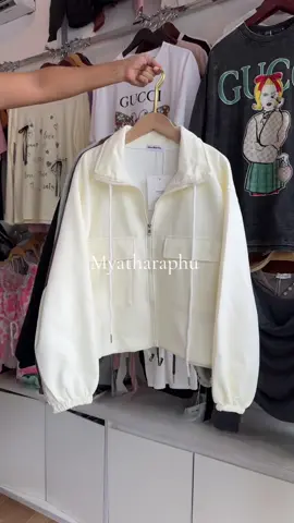New arrival! Zip hoodie ဒီဇိုင်းသစ်လေး 🏡Shop address-58လမ်း 25-26ကြား မန္တလေး။ ⏰Opening hours-9am to 7pm။ Fb page-Myatharaphu fashion shop! ☎️Viber ph-09787578386 #myatharaphufashionshop #fyp #instocknow✅ 